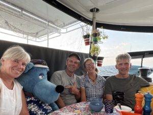 Grillabend mit den Ankernachbarn