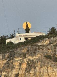 Blue Moon rising
