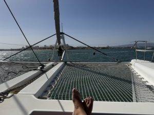 Relaxen im Frontcockpit