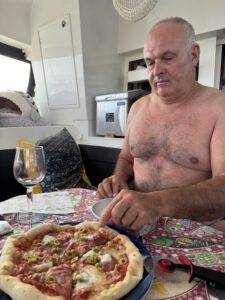 Frische Pizza