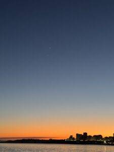 Planeten dicht an dicht