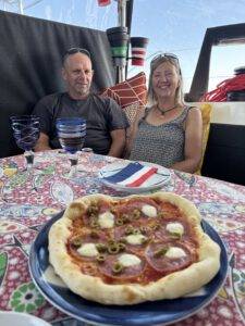 Pizza mit Steffi und Jörg
