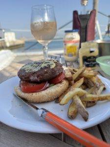 Burger am Abend