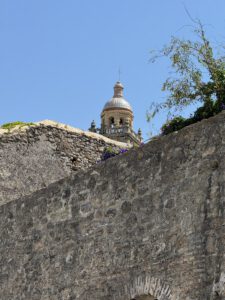 Blick auf die Iglesia Mayor