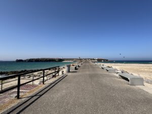 Damm zur Isla de Tarifa