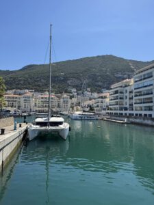 Ankunft in der Queensway Quay Marina