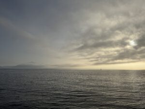 Die Wolken verschwinden