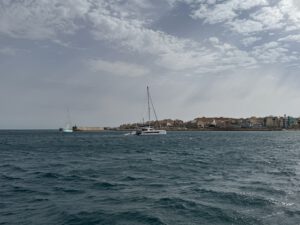 Ankunft in Roquetes de Mar