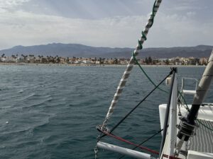 Ankern vorm Strand