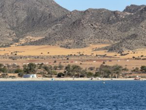 Stau vorm Strand