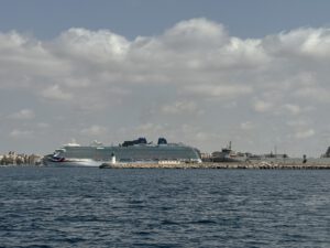 Irgendwo dahinten muss die Marina sein