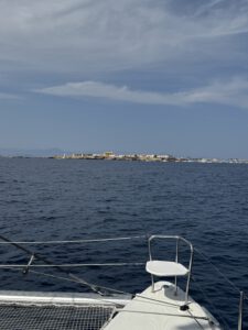 Illa de Tabarca kommt in Sicht