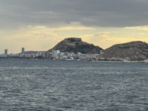 Blick nach Alicante