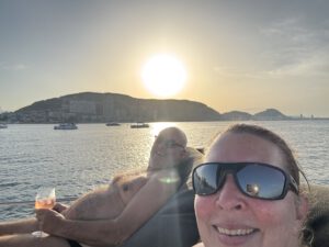 Sundowner auf der Dachterrasse