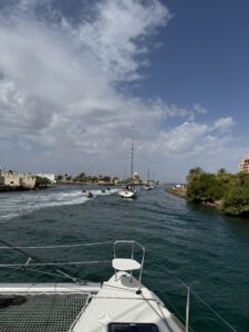 Yachtparade nach drinnen