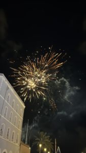 Zwischendurch Feuerwerk