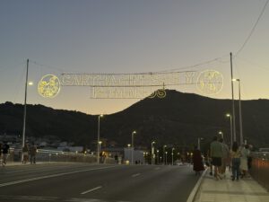 Wir nähern uns dem Stadion