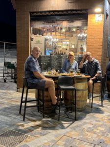 Stärkung bei Tapas und Cerveza