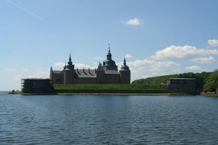 Schloss Kalmar von Land	