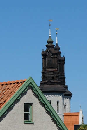 Hölzerner Kirchturm	