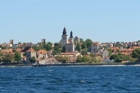 Blick auf Visby	