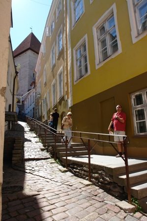 Auf dem Weg zur Oberstadt	