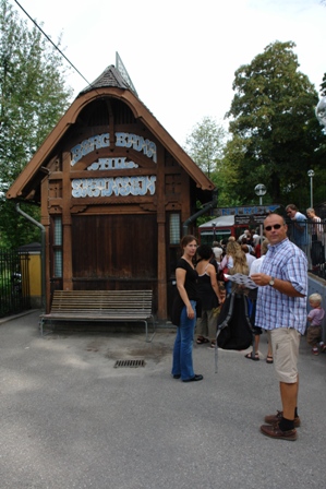 Warten auf die Bergbana	