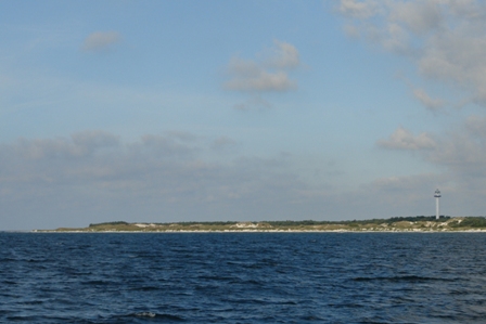 Blick auf den feinsten Sandstrand der Welt	